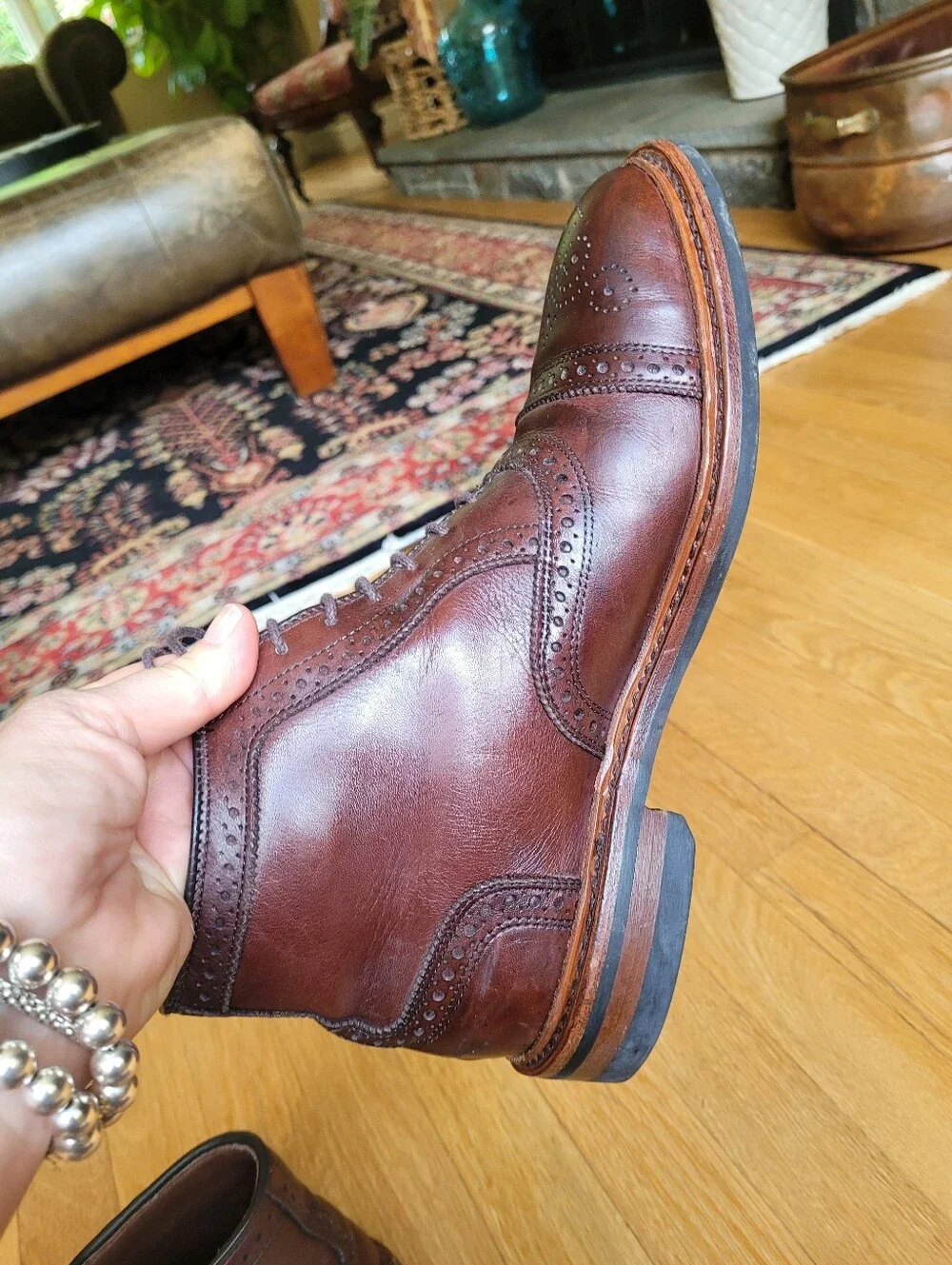 Allen Edmonds Hamillton Oxford Dress Boots 4327